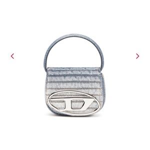Diesel 1DR XS - Iconic mini bag in solarised denim